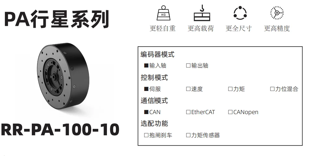 RR-PA-100-10-精越伺服