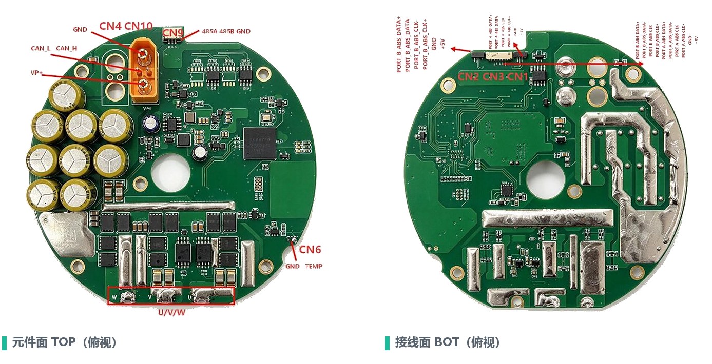 SEA-C116-110 环形驱动器 外形尺寸图