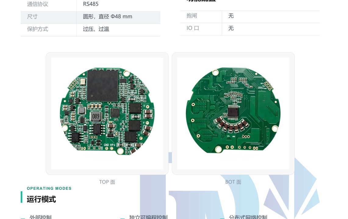 SEA-C48-10 环形驱动器 外形尺寸图