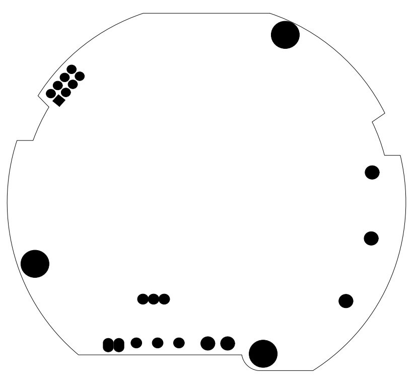SEA-C48-10 环形驱动器 外形尺寸图