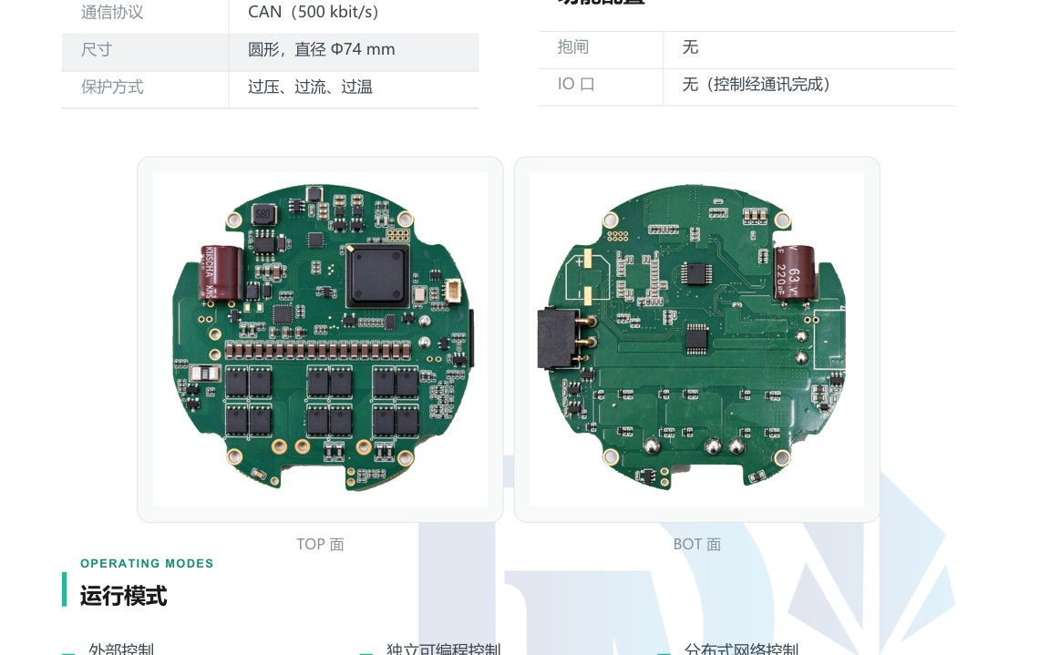 SEA-C74-60 环形驱动器 外形尺寸图